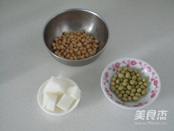 豆浆培根油酥饼的做法步骤：1