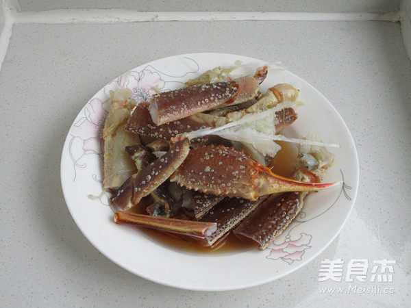 豆浆帝皇蟹泡饭的做法步骤:4