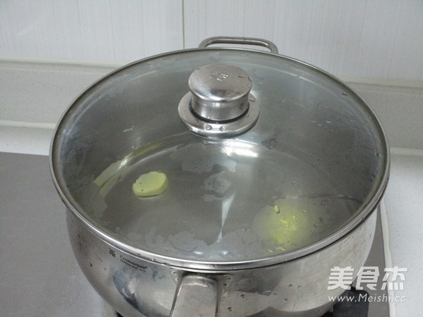 豆浆帝皇蟹泡饭的做法步骤:6