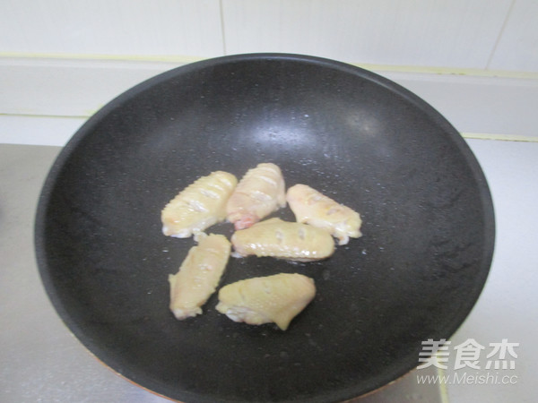 红烧鸡中翅的做法步骤:5