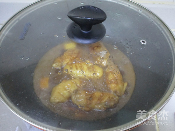 红烧鸡中翅的做法步骤:10