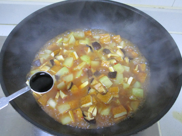 香菇酱丁的做法步骤:9