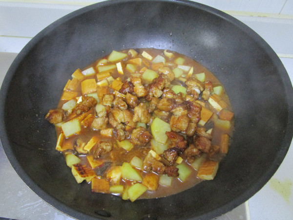 香菇酱丁的做法步骤:10