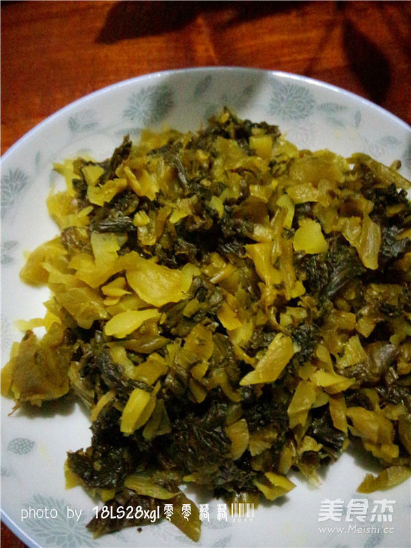 酸菜肉末煲粉条的做法步骤:3