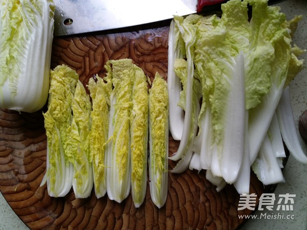 蒜蓉粉丝娃娃菜的做法步骤:2