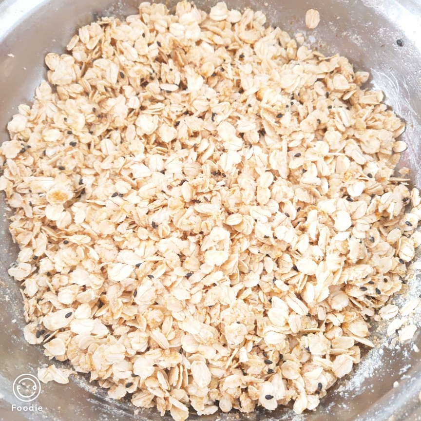 烤麦片的做法步骤:3