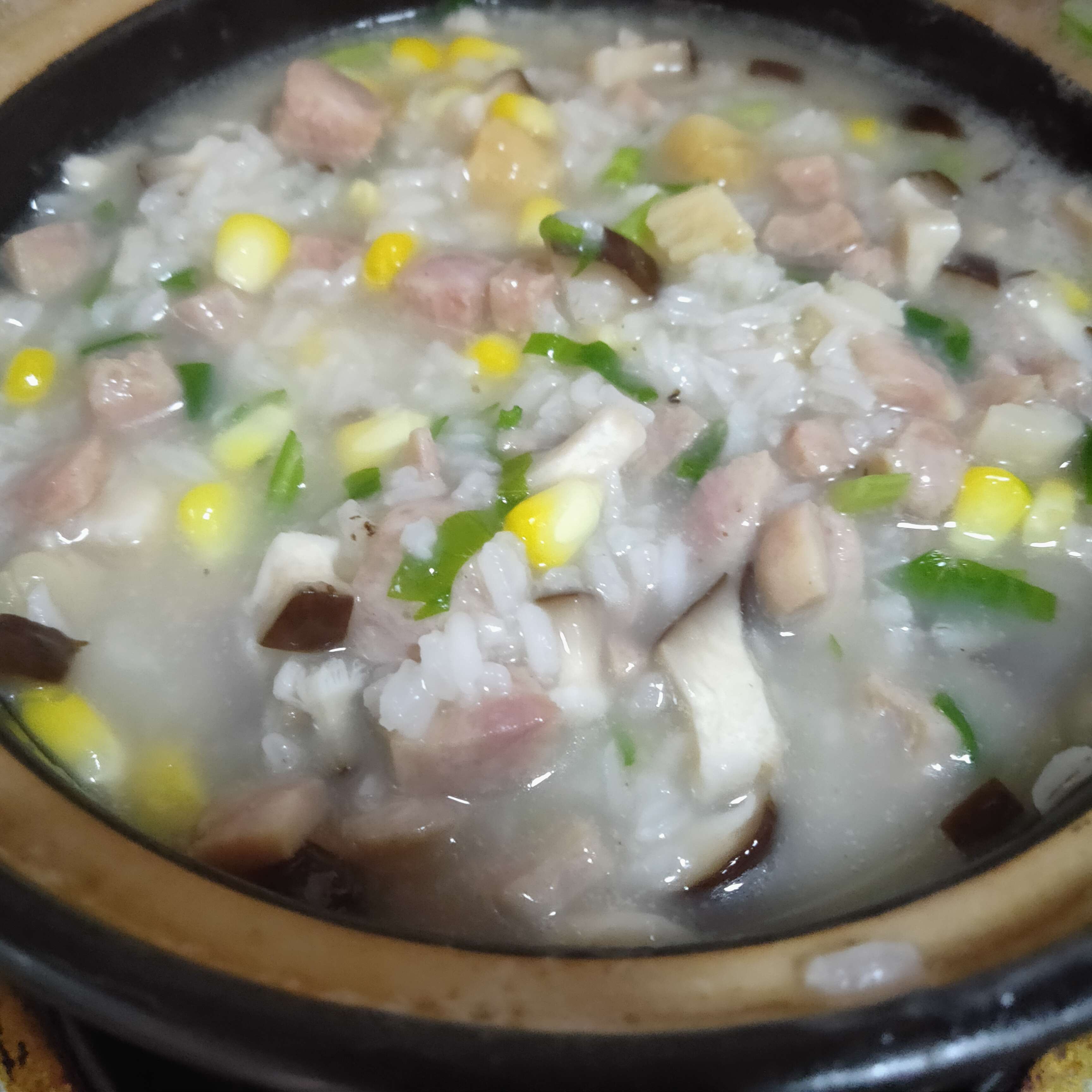 干贝粥的做法步骤：4