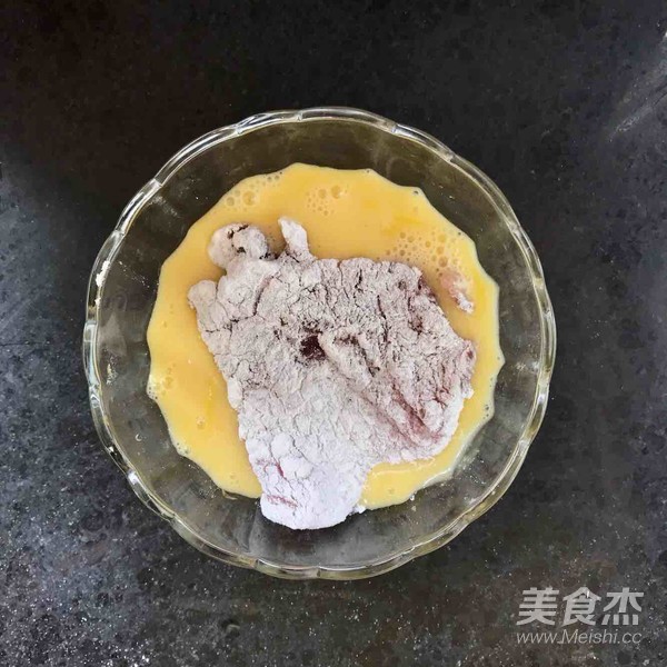 香炸猪排~自制就是健康吃的放心的做法步骤:5