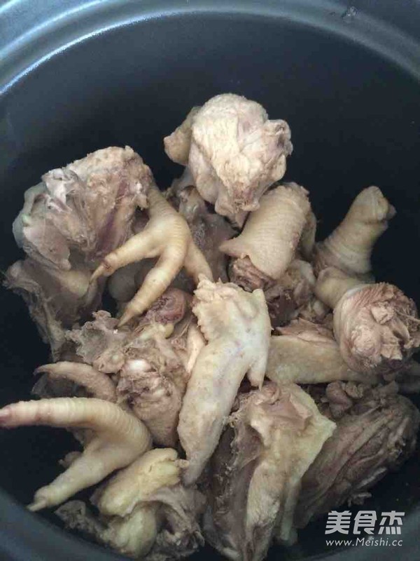 腐乳焖香鸡的做法步骤：3