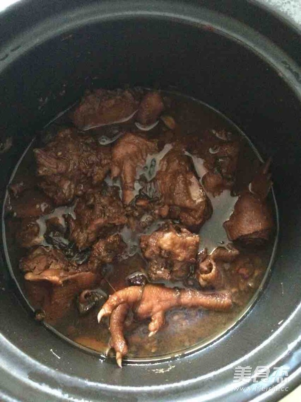 腐乳焖香鸡的做法步骤：6