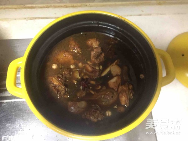 红烧辣仔鸡的做法步骤:9