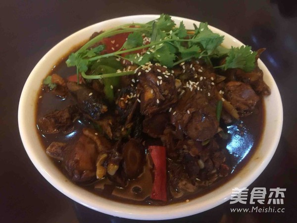 红烧辣仔鸡的做法步骤:9