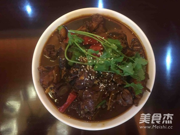 红烧辣仔鸡的做法步骤:9