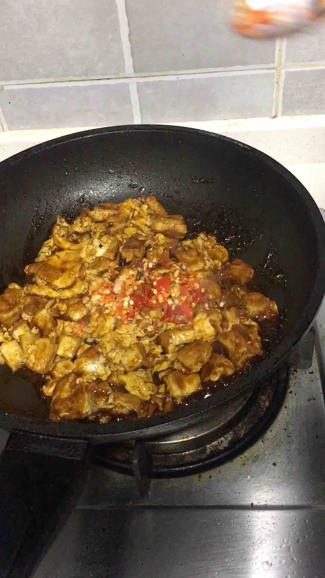 豆腐鸡蛋的做法步骤:6