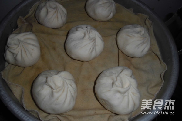 萝卜粉丝包子的做法步骤:9