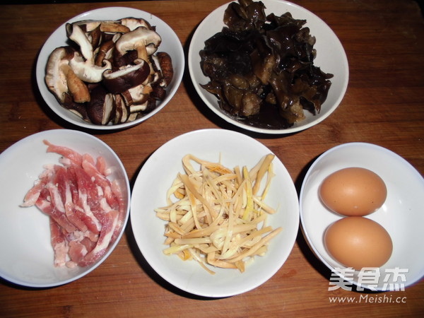 新式木须肉的做法步骤：1