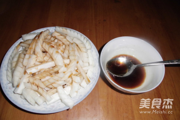 凤尾白菜帮的做法步骤：5