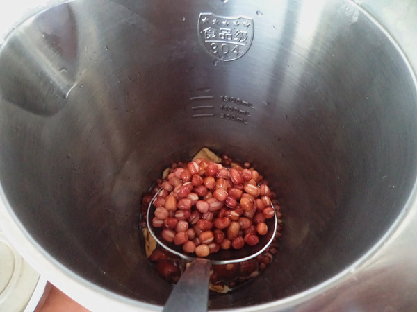 红枣红豆豆浆的做法步骤:6