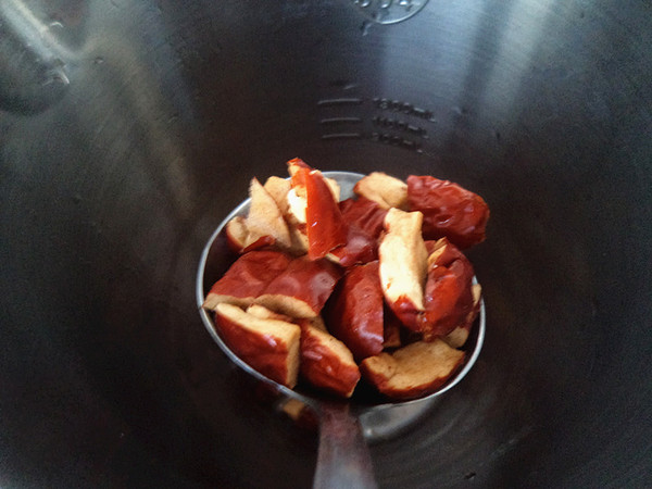 红枣红豆豆浆的做法步骤:5