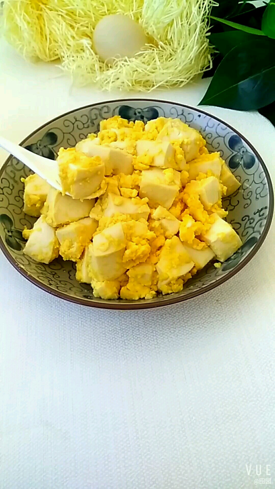 新鲜美味又营养 源自豆腐鹅蛋黄的做法步骤:8