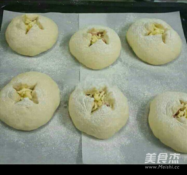 熔岩芝士面包的做法步骤:9