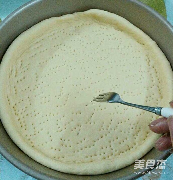 火腿芝士披萨的做法步骤:7