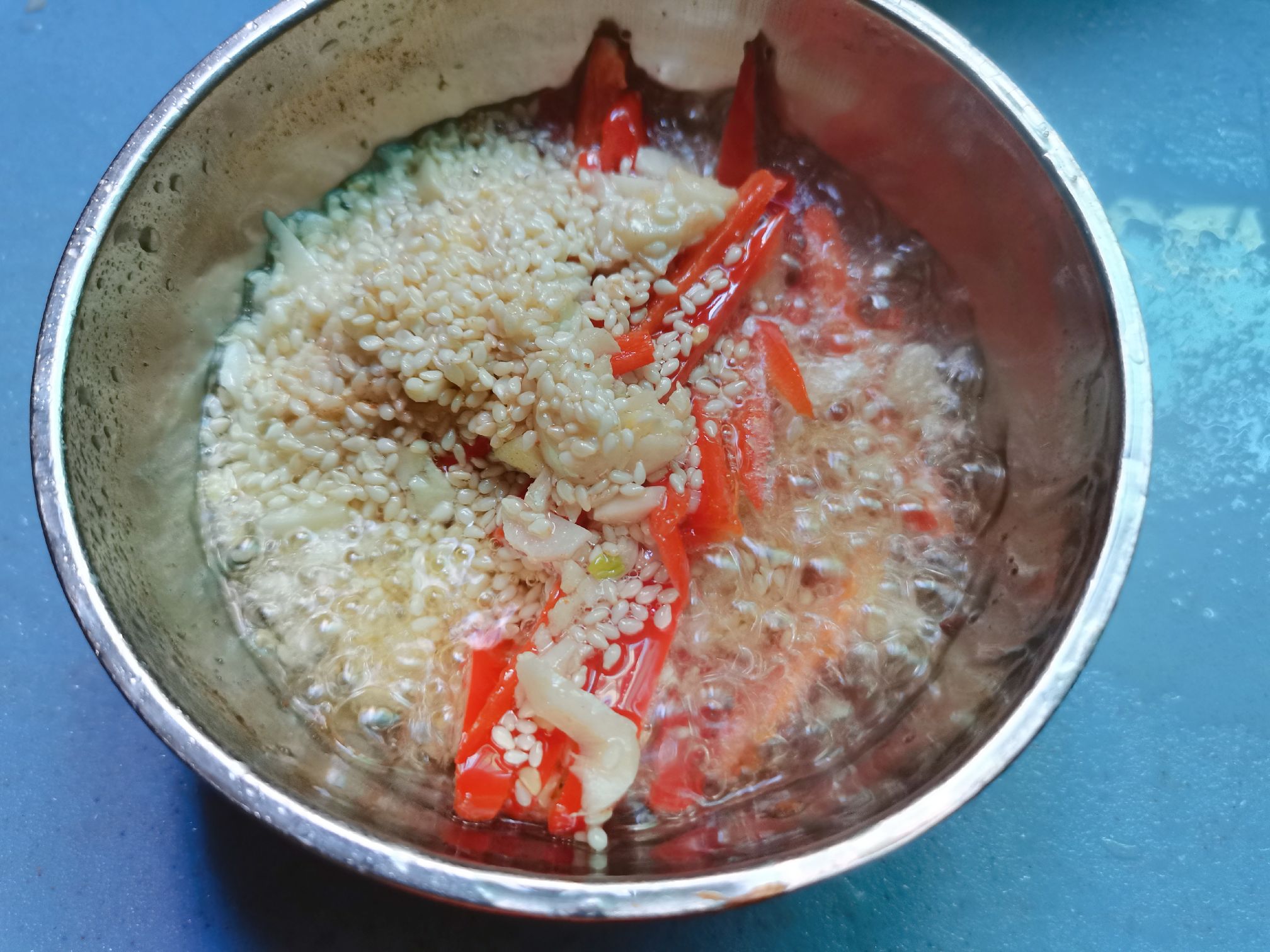 凉拌油麦菜的做法步骤:12