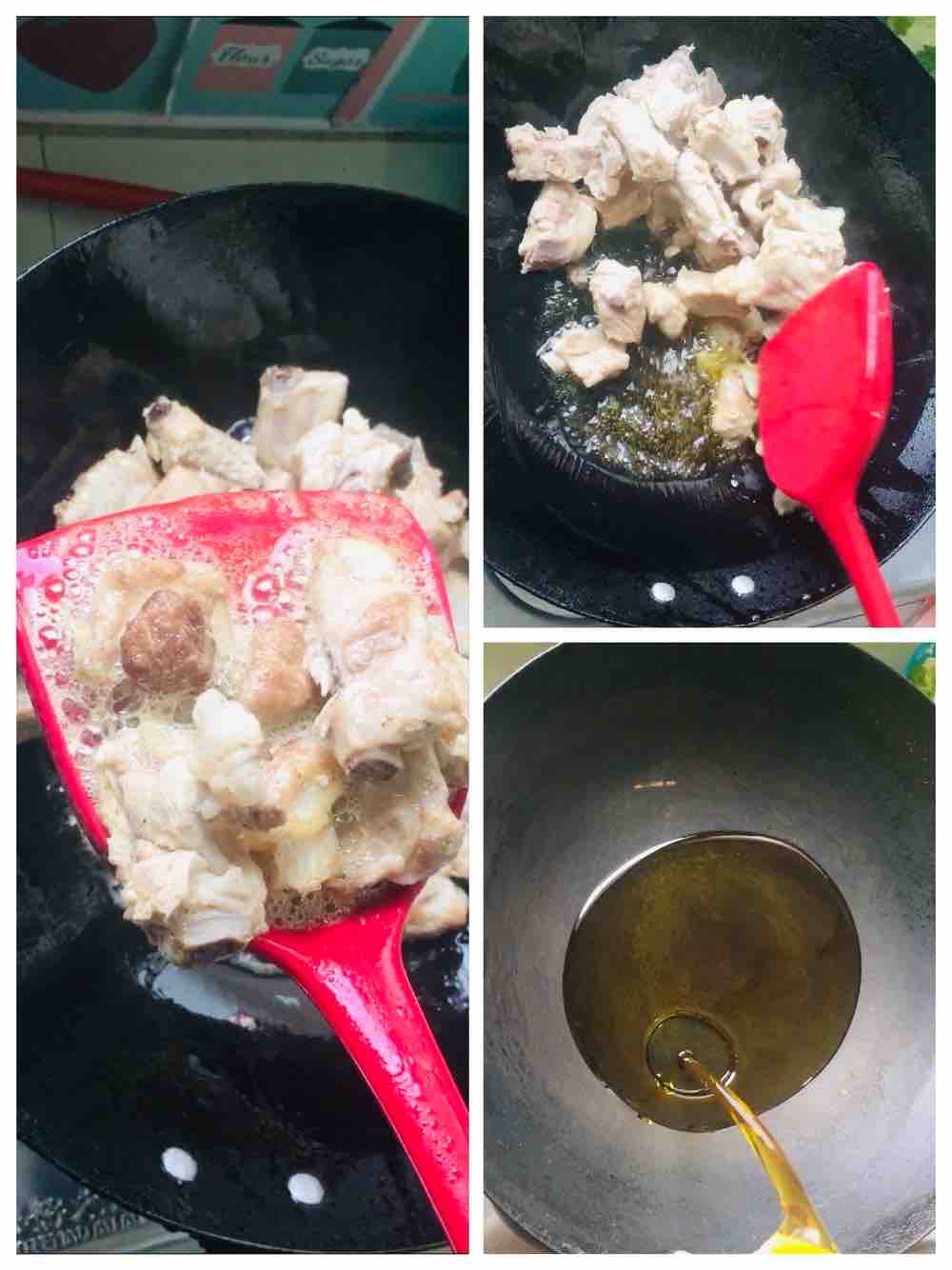 土豆比肉好吃系列土豆排骨的做法步骤：3