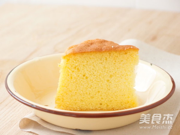 全蛋海绵蛋糕的做法步骤:12