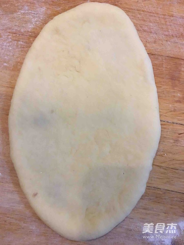 红豆沙面包卷的做法步骤:11
