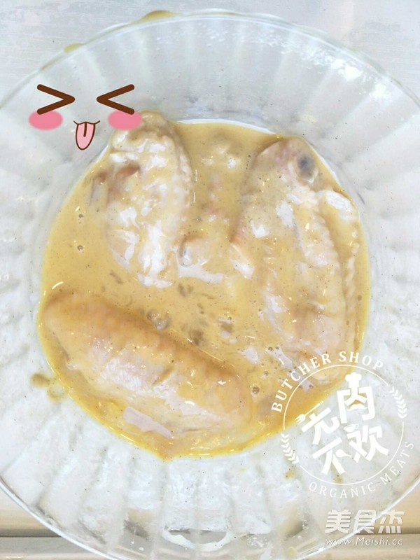 香酥鸡蛋炸鸡翅的做法步骤：11