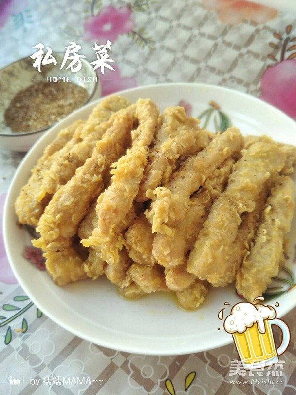 软炸里脊的做法步骤:11