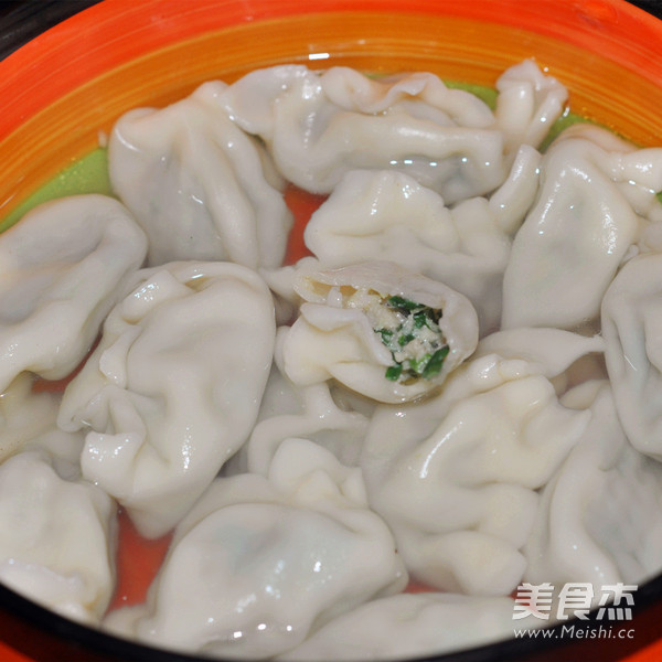 韭菜猪肉玉米馅饺子的做法步骤:9