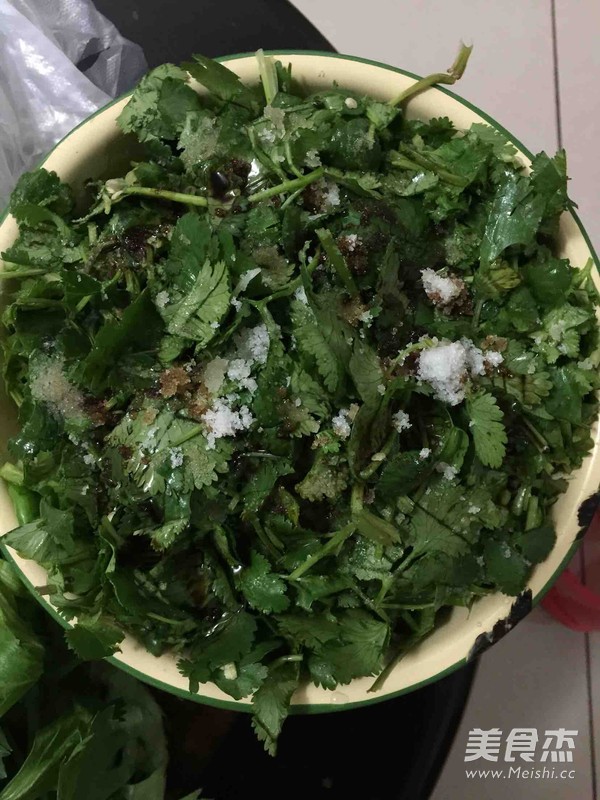 老虎菜的做法步骤：3