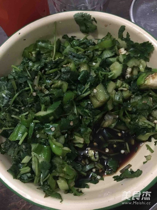 老虎菜的做法步骤：5