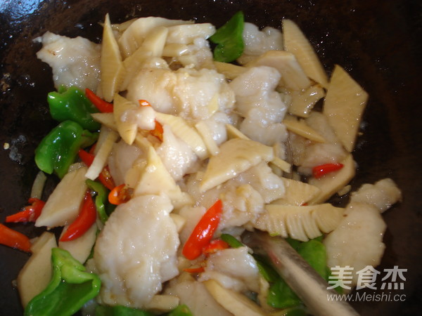 滑溜鱼片的做法步骤:9