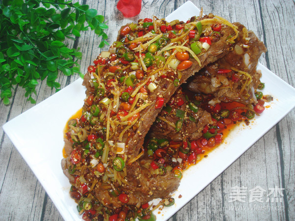 姜丝啤酒排骨的做法步骤：16