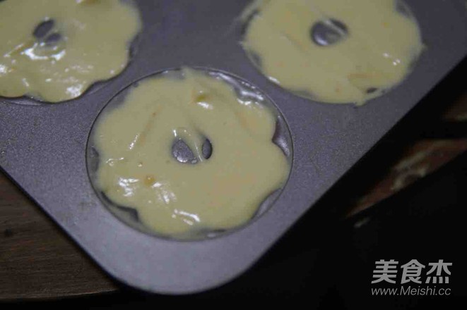 粉红波点戚风蛋糕的做法步骤:16