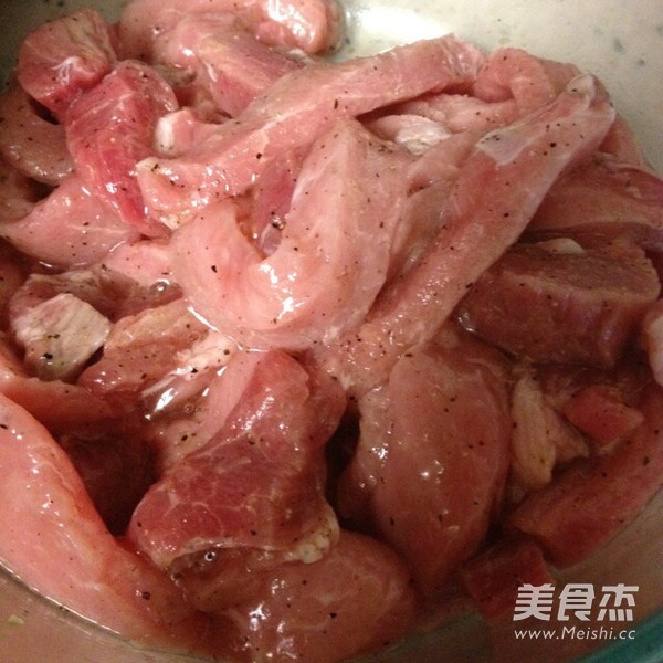 宿舍菜谱之土豆炒肉片的做法步骤：5