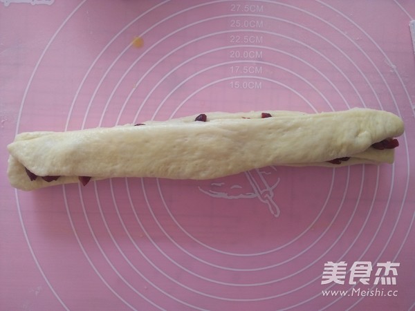 蔓越莓酥粒手撕面包的做法步骤:11