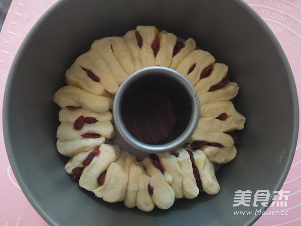 蔓越莓酥粒手撕面包的做法步骤:13