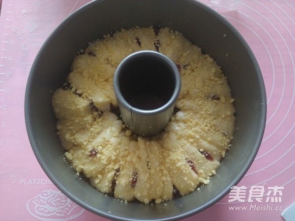蔓越莓酥粒手撕面包的做法步骤:14