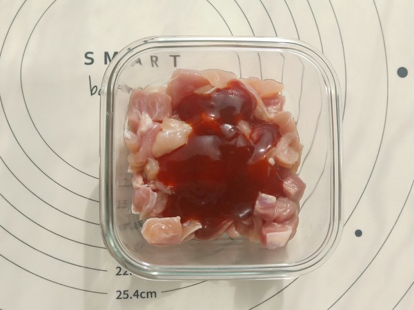 奥尔良鸡肉炒饭的做法步骤：2