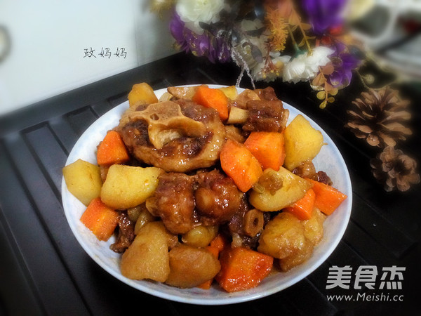 红焖牛尾的做法步骤:10