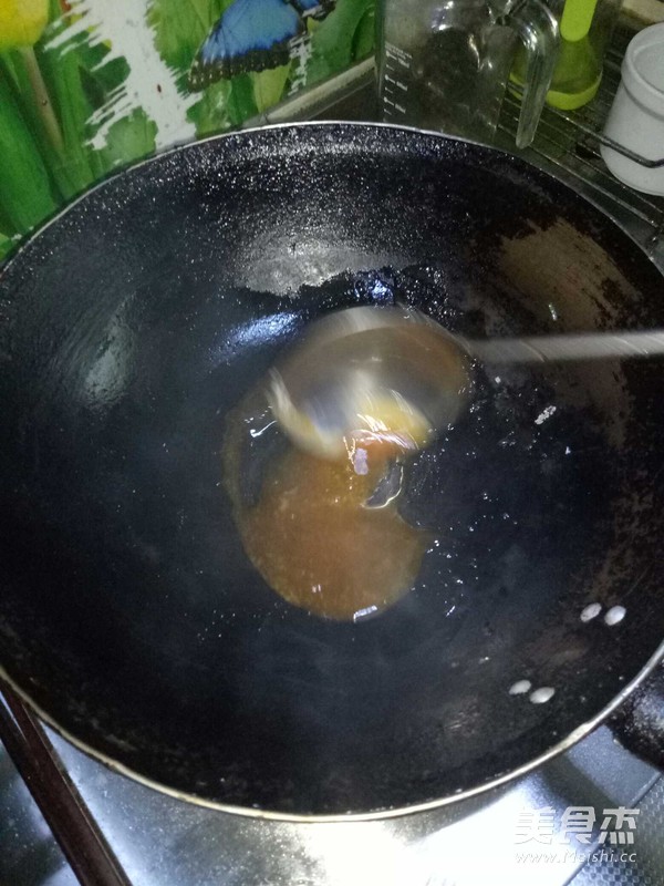 拔丝地瓜的做法步骤：6