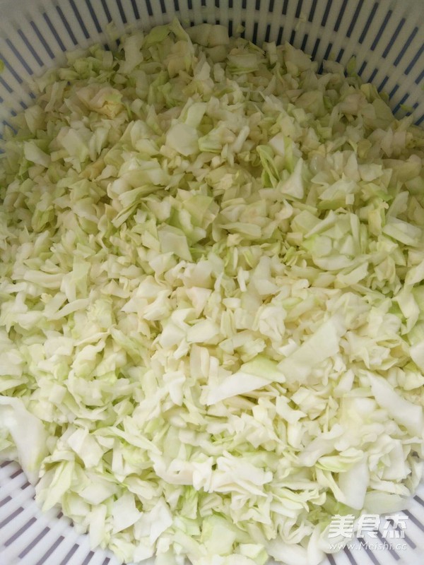 白菜肉包的做法步骤:12