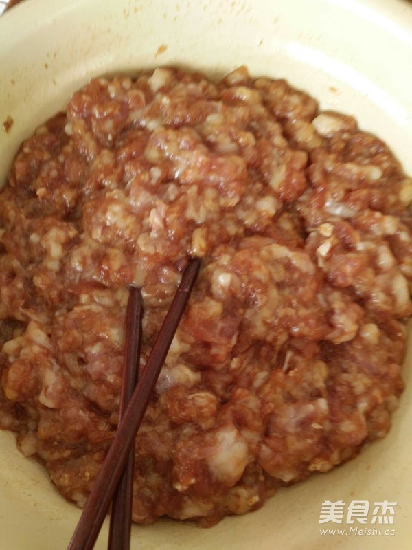 白菜肉包的做法步骤:12