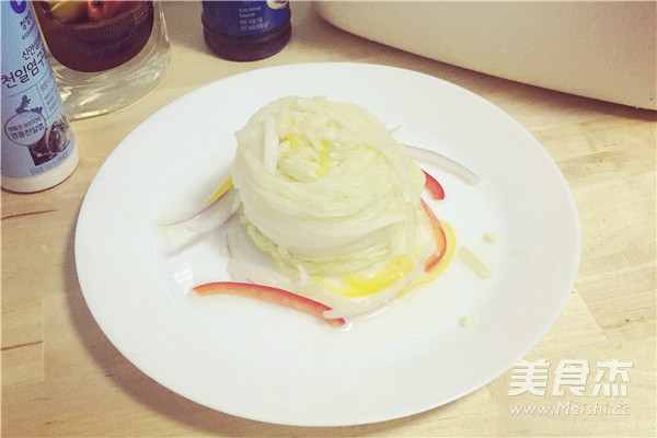韩式白泡菜的做法步骤:9