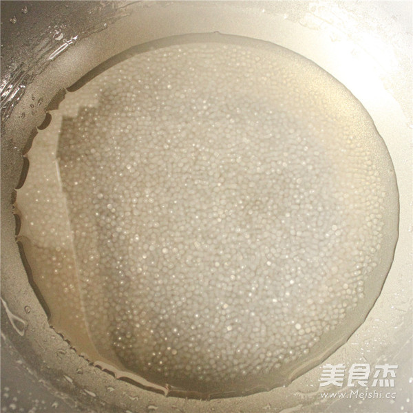 青蜜阳光西米捞的做法步骤:4