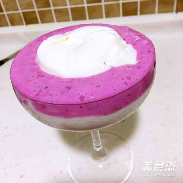 smoothies雪顶（纯酸奶）的做法步骤：5